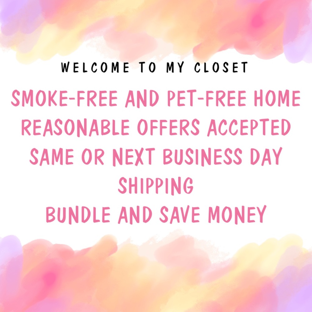 Welcome to my closet!